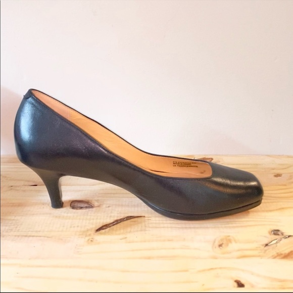 Cole Haan Nike Air Carma Square toe Kitten heels - Picture 4 of 9